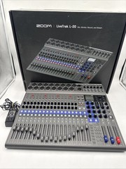Zoom LiveTrak L-20 20-Channel Digital Mixer & Recorder-Excellent Condition W/Box