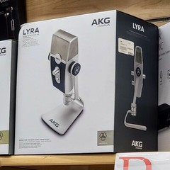 AKG C44 USB LYRA Microphone 192 kHz for Podcast Studio Music Video Gaming etc