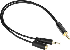 MV-RC300 3.5Mm TRS to TRS Line to Microphone Attenuator Cable