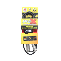 Pro X 5 Ft. Balanced XLR3-F to XLR3-M Premium Audio Microphone Cable