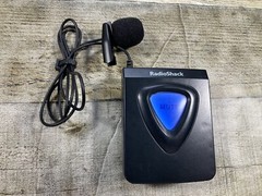 RadioShack FM Wireless Receiver W/ Power Adapter & Microphone 32-1257 Testd Read