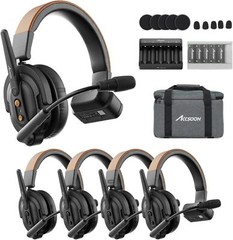 Accsoon CoMo SE 400m Wireless Intercom Headset System 2.4G Full Duplex 5-Person