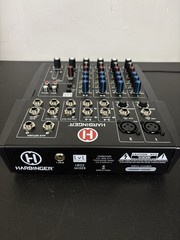 HARBINGER L802 LvL Series 8-Channel Compact Mixer with Manual Adaptor and Box
