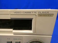 JVC BR-S500U SVHS Video Cassette Player for PARTS, Error 321 w/SA-K50U Time Code