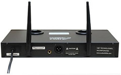 AWM6113 VHF Rechargeable Wireless System with 2 Handheld Microphones