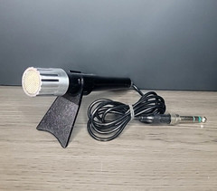 Unbranded Microphone With Stand, Made In Japan