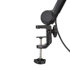 Gator Frameworks Desktop Microphone Stand with 360 Degree Rotation and XLR Cable