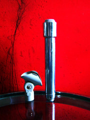 Vintage 1960’s Electro Voice 676 dynamic cardioid microphone Low Z w accessories