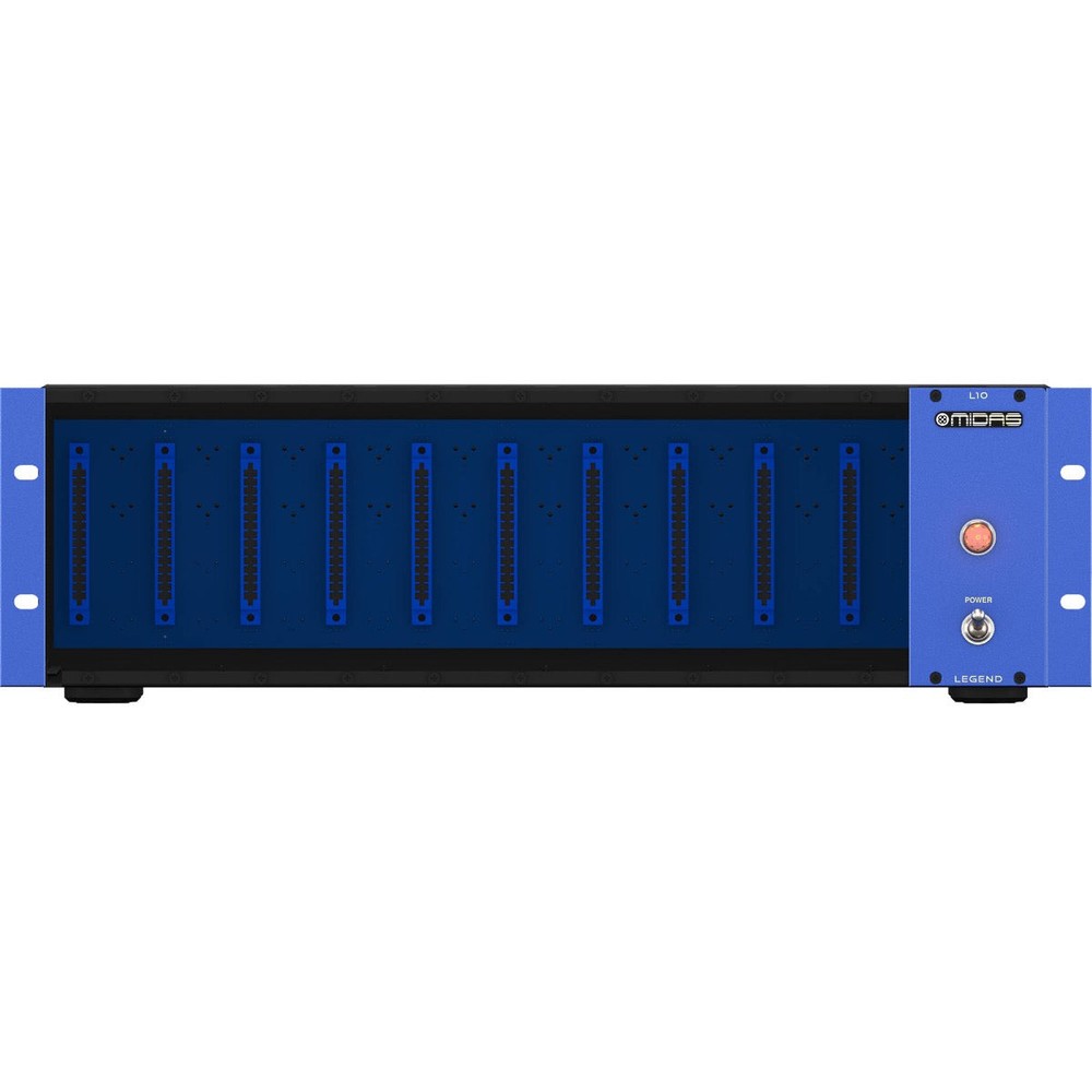 Midas Legend L10 10-Space 500 Series Rack