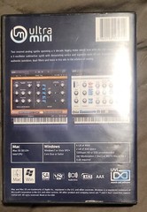 UVI ultramini MAC/PC installation disc ultra mini SOLD AS IS READ DESCRIPTION