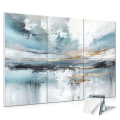 6 Pack Art Acoustic Panels, 72×48Inches Soundproof 72″×48″ Lake of the Sky