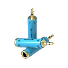 3.5mm Male to 6.35mm Female Audio Headphone Connector Plug Amp Mixer Guitar Jack