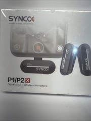 SYNCO P2XT P1/P2X Digital 2.4GHz Wireless Lavalier Microphone USB-C