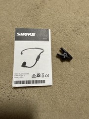 Shure SM35 Mini XLR Performance Headset Condenser Microphone TA4F Connector