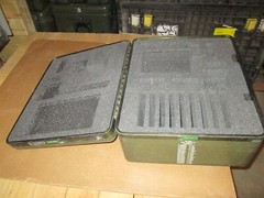 ECS FRP Composite Hard Case 20x18x11 Military Green ATA Equipment Hand Carry