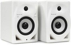 Pioneer DJ DM-50D-BT-W 5-inch Desktop Active Monitor Speaker Pair with Bluetooth