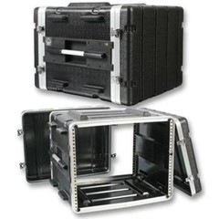 NEW PA DJ 8RU Equipment Rack Mount Flight Storage Case Concert 19″ Stage 8