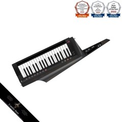 KORG RK-100S 2 BK Translucent Black Wooden Keytar Synthesizer Shoulder Keyboard