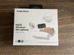 BRAND NEW – AnkerWork M650 Wireless Pro Noise Cancellation Microphone – White