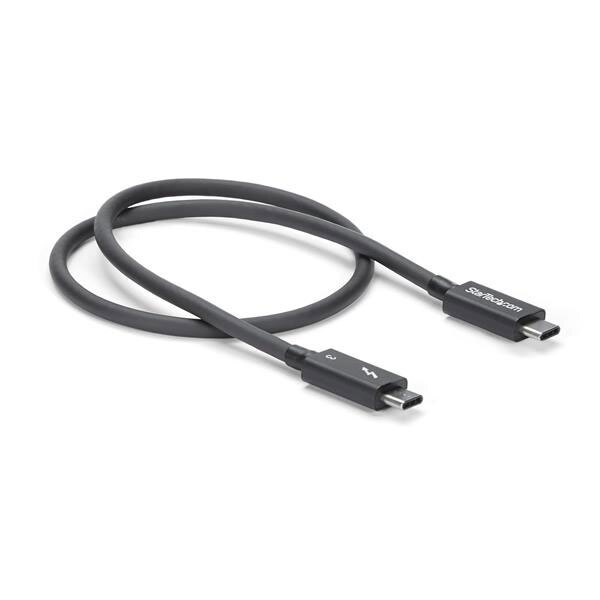 StarTech Thunderbolt 3 USB-C 40Gbps Cable – 0.5 m – 4K 60 Hz Video