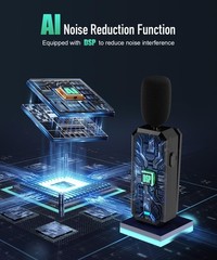 35W Power Voice Amplifier with Bluetooth Wireless Lavalier Microphone, Portab…