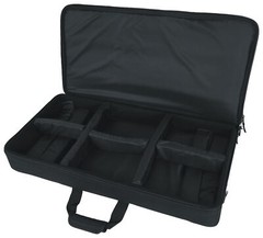 Rockville DC27 Padded DJ Bag Backpack Fits Akai Professional MPK249