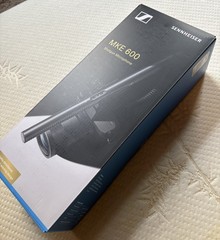 Sennheiser MKE600 Camcorder Shotgun Microphone – Black