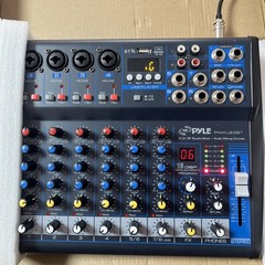 8-Channel Bluetooth Studio Mixer -Pyle PMXU83BT