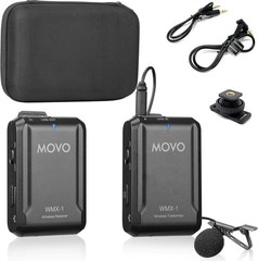 Omnidirectional Wireless Lavalier Mic System – Ideal for Filmmakers & Vloggers