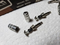 10 NOS 1972 SWITCHCRAFT 880 0.101″ 2.5mm Male Mono Sub Mini Plug Solder Type VTG