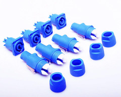 4Pack Neutrik Nac3Mpa Powercon Adapter Powercon in Connector to Powercon Panel