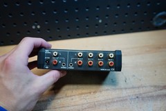 (M) RDL EZ-MX4L Stereo Line-Level Audio Mixer 4×1 No Power Supply