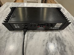 Alesis RA-100 Reference Amplifier 75 WPC @ 4 Ohms Stereo – Tested Working Video
