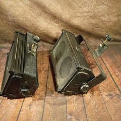 2 TOA Model SM-60 Stage Floor bar Mount Monitor Speaker 100 Watts