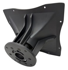 MB Acoustics 9.78″ Aluminum Horn replacement for RCF HF94, 1″ – 1/4″, 90° x 40°