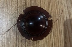 2 1/2” Replacement Speaker Diaphragm Dark Brown