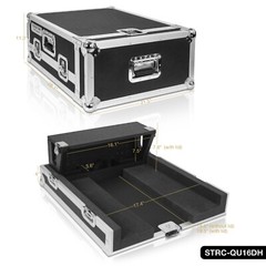 Sound Town ATA Plywood Mixer Case for Allen & Heath QU-16 Console (STRC-QU16DH)