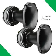 (2) Timpano TPT-DH2000 PRO 450W 8 OHM 2″ EXIT Aluminum Horn + Titanium Driver