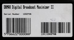 TC Electronic DBMax AES Digital Audio Broadcast Processor Multiband Maximizer