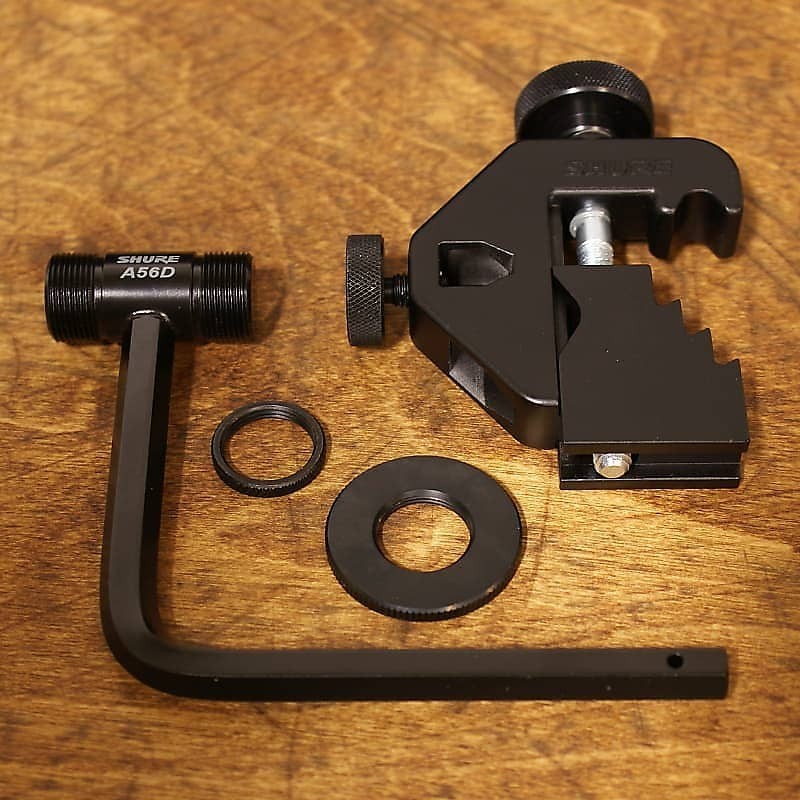 Shure A56D Universal Drum Mic Mount Clamp – Black