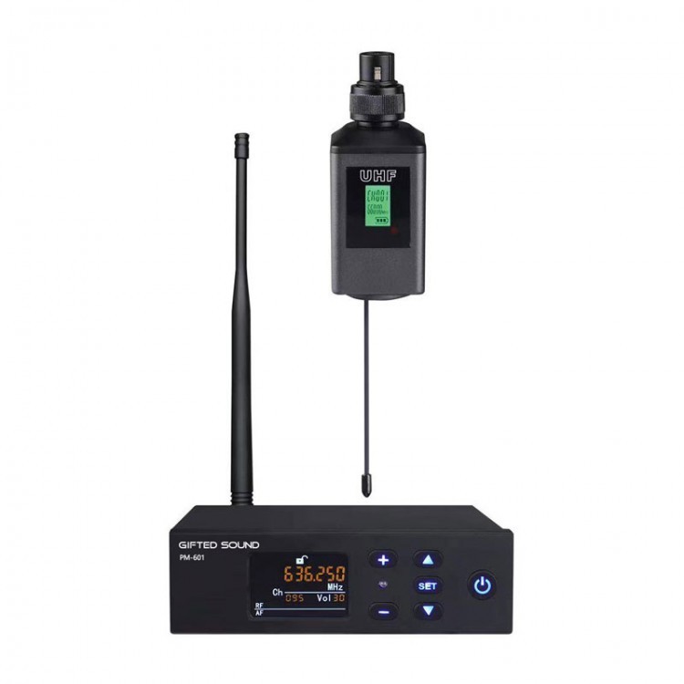 612.5-667.25MHz U-band Wireless Transmitter & Receiver for Conference Microphone