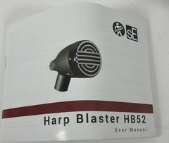 Hohner Harp Blaster HB52 Dynamical Microphone for Harps Direct Sound Pickup