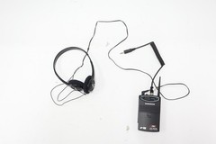 Samson UM1 UHF Micro Diversity Receiver Ch N2 600MHz w/ Koss On-Ear Headphones