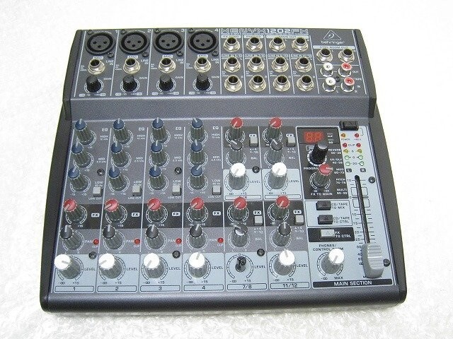 Behringer XENYX 1202FX 12 CH Mixer Effects