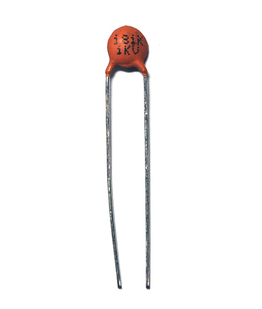 100pc Disc Ceramic Capacitor 181K 180pF 1KV K ±10% Y5P RoHS Taiwan
