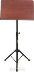 Gator Frameworks GFW-MUS-4000 Wooden Conductor Music Stand with Tripod Base