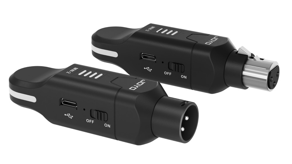 JOYO MW-2 Wireless Microphone System with Phantom Power – Open Box