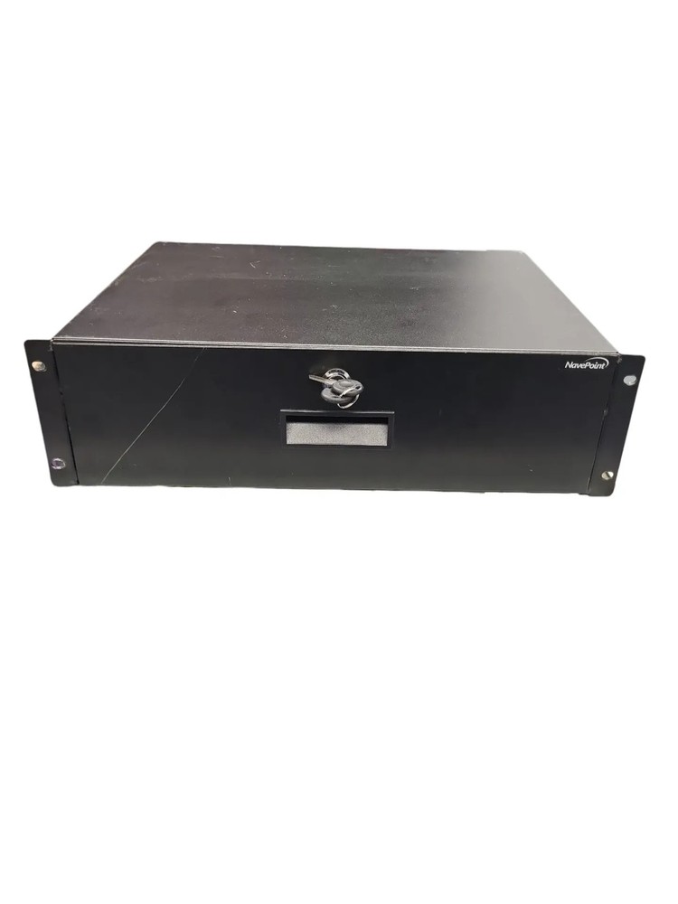 NavePoint 3U Rack Mount Drawer – Locking