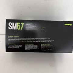 Shure SM57-LC Cardioid Wired Dynamic Instrument Microphone