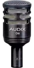 Audix D6 Cardioid Wired Dynamic Microphone free shipping